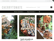 Tablet Screenshot of cherrytomate.com